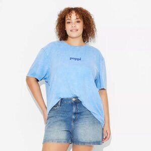 NEW WITH TAGS Poppi Short Sleeve Graphic T-Shirt